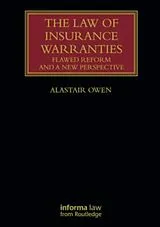 Kartonierter Einband The Law of Insurance Warranties von Owen Alastair