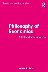 Couverture cartonnée Philosophy of Economics de Oliver Schlaudt