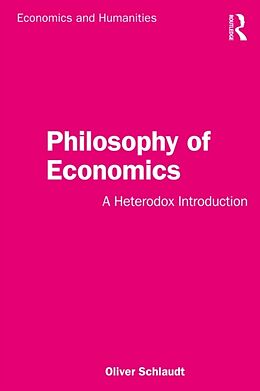 Couverture cartonnée Philosophy of Economics de Oliver Schlaudt