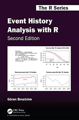 Couverture cartonnée Event History Analysis with R de Göran Broström