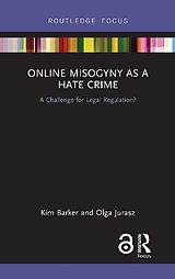 Couverture cartonnée Online Misogyny as Hate Crime de Kim Barker, Olga Jurasz