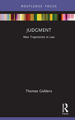 Couverture cartonnée Judgment de Thomas Giddens