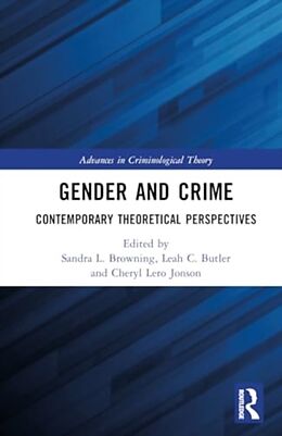 Livre Relié Gender and Crime de Sandra L. Butler, Leah C. Jonson, Cheryl Browning