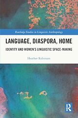 Couverture cartonnée Language, Diaspora, Home de Robinson Heather