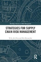 Couverture cartonnée Strategies for Supply Chain Risk Management de Li Yi, Ju'e Guo, Lai Kin Keung