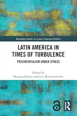 Couverture cartonnée Latin America in Times of Turbulence de Mariana (Giga Institute for Latin American Llanos