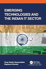 Couverture cartonnée Emerging Technologies and the Indian IT Sector de Rajalaxmi Kamath, Vinay Reddy Venumuddala