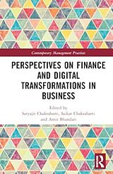 Livre Relié Perspectives in Finance and Digital Transformations in Business de Satyajit (Institute of Engineering an Chakrabarti