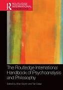 Couverture cartonnée The Routledge International Handbook of Psychoanalysis and Philosophy de 