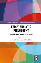 Livre Relié Early Analytic Philosophy de James F. (University of Chicago, Usa) Nir, Conant