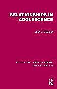 Couverture cartonnée Relationships in Adolescence de Coleman John C.