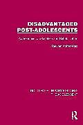 Couverture cartonnée Disadvantaged Post-Adolescents de Kohen-Raz Reuven