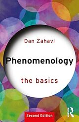 Couverture cartonnée Phenomenology: The Basics de Zahavi Dan