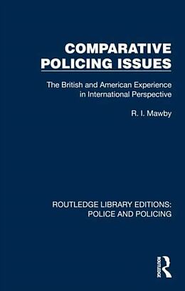 Couverture cartonnée Comparative Policing Issues de R. I. Mawby