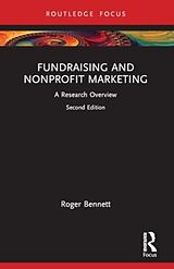 Couverture cartonnée Fundraising and Nonprofit Marketing de Roger Bennett