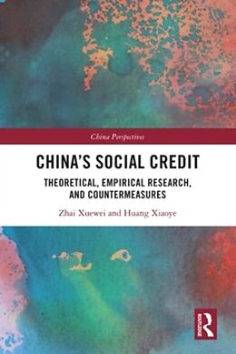 Livre Relié China's Social Credit de Zhai Xuewei, Huang Xiaoye