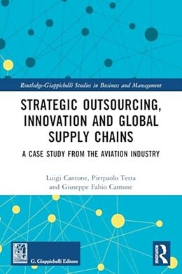 Couverture cartonnée Strategic Outsourcing, Innovation and Global Supply Chains de Luigi Cantone, Pierpaolo Testa, Giuseppe Fabio Cantone