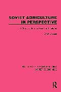 Couverture cartonnée Soviet Agriculture in Perspective de Strauss Erich