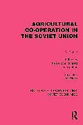 Couverture cartonnée Agricultural Co-operation in the Soviet Union de G. Ratner