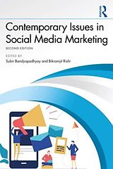 Couverture cartonnée Contemporary Issues in Social Media Marketing de Subir Rishi, Bikramjit Bandyopadhyay