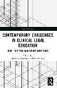 Couverture cartonnée Contemporary Challenges in Clinical Legal Education de 