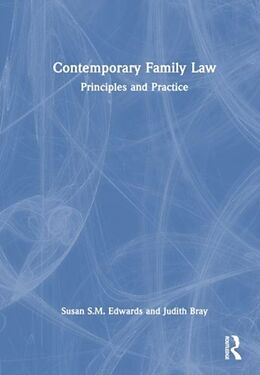 Couverture cartonnée Contemporary Family Law de Susan S. M. Edwards, Judith Bray