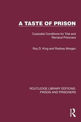 Livre Relié A Taste of Prison de Roy D. King, Rodney Morgan