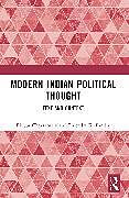 Couverture cartonnée Modern Indian Political Thought de Bidyut Chakrabarty, Rajendra K. Pandey