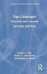 Couverture cartonnée Sign Languages de Joseph C. Hill, Diane C. Lillo-Martin, Sandra K. Wood