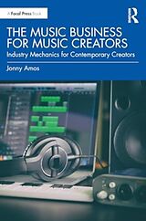 Couverture cartonnée The Music Business for Music Creators de Jonny Amos