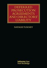 Livre Relié Deferred Prosecution Agreements and Directors Liability de Natalie Turney