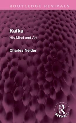 Livre Relié Kafka de Charles Neider