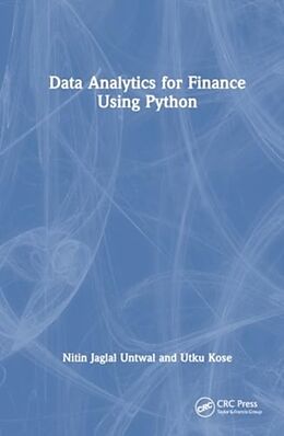 Livre Relié Data Analytics for Finance Using Python de Nitin Jaglal Untwal, Kose Utku