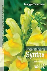 Couverture cartonnée Understanding Syntax de Tallerman Maggie