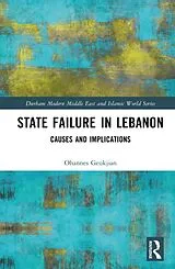 Fester Einband State Failure in Lebanon von Geukjian Ohannes