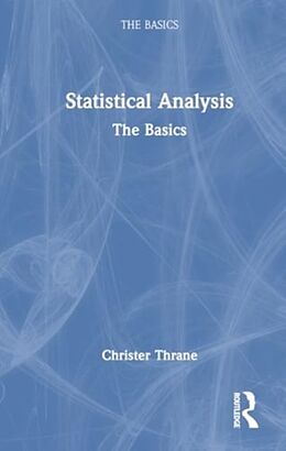 Livre Relié Statistical Analysis de Christer Thrane