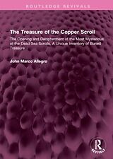 Livre Relié The Treasure of the Copper Scroll de John Marco Allegro