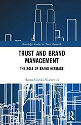 Livre Relié Trust and Brand Management de Hanna Górska-Warsewicz