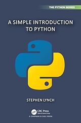 Couverture cartonnée A Simple Introduction to Python de Stephen Lynch
