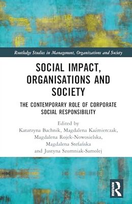Livre Relié Social Impact, Organizations and Society de Katarzyna (Hult International Business Sc Bachnik