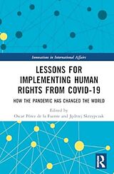 Livre Relié Lessons for Implementing Human Rights from COVID-19 de Jedrzej (Adam Mickiewicz University, P Skrzypczak