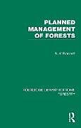 Fester Einband Planned Management of Forests von N. V. Brasnett