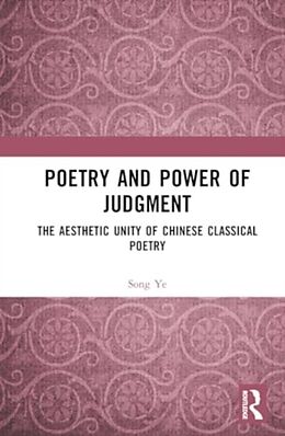 Livre Relié Poetry and Power of Judgment de Song Ye