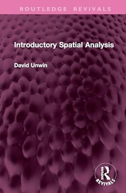 Livre Relié Introductory Spatial Analysis de David Unwin