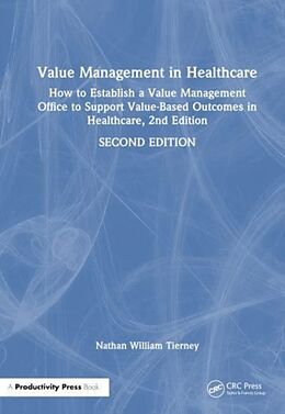 Couverture cartonnée Value Management in Healthcare de Nathan William Tierney