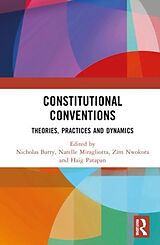 Livre Relié Constitutional Conventions de Nicholas Miragliotta, Narelle (Monash Unive Barry