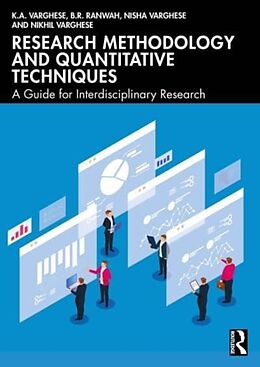 Couverture cartonnée Research Methodology and Quantitative Techniques de K.A. Varghese, B.R. Ranwah, Nisha Varghese