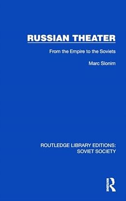 Livre Relié Russian Theater de Slonim Marc