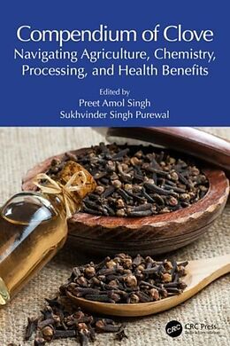 Livre Relié Compendium of Clove de Preet Amol (University Institute of Pharma Singh