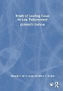 Livre Relié Briefs of Leading Cases in Law Enforcement de Rolando V. del Carmen, Jeffery T. Walker